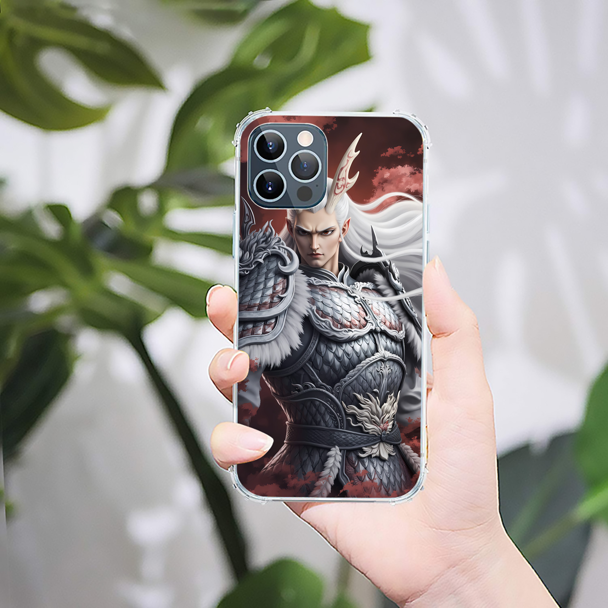 （画像用） Ne Zha 2 ナタ 魔童の大暴れ 【iPhone 12シリーズ対応】透明スマホケース（クリアソフトケース）
